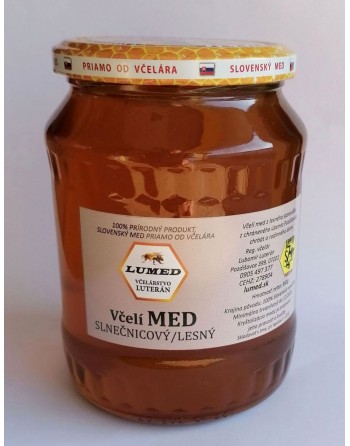 Slnečnicový Lesný včelí med...