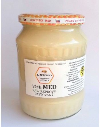 Pastovaný včelí med repkový...